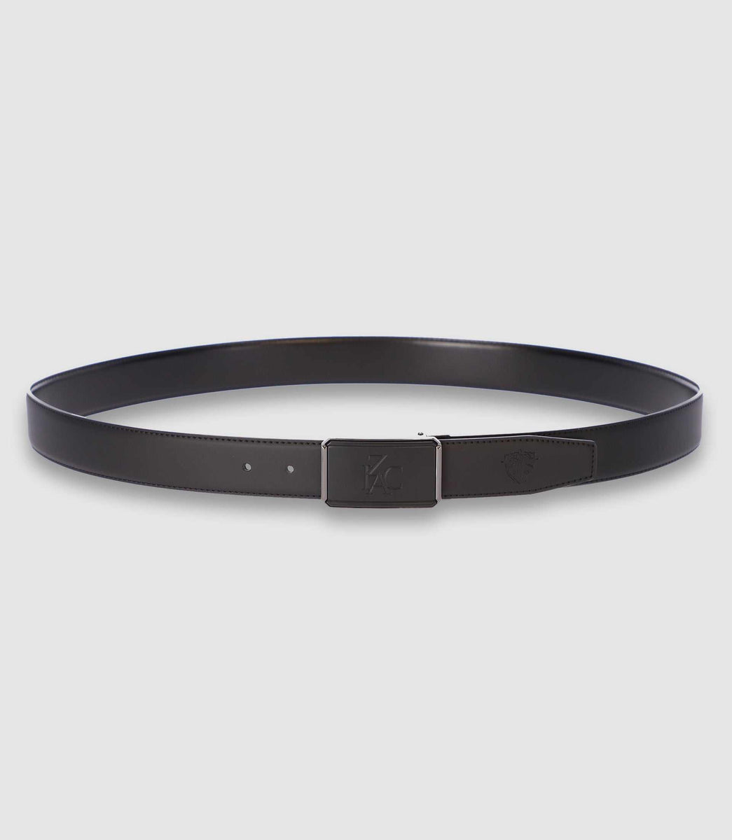 35mm reversible belt BLACK-MATT_NOIR