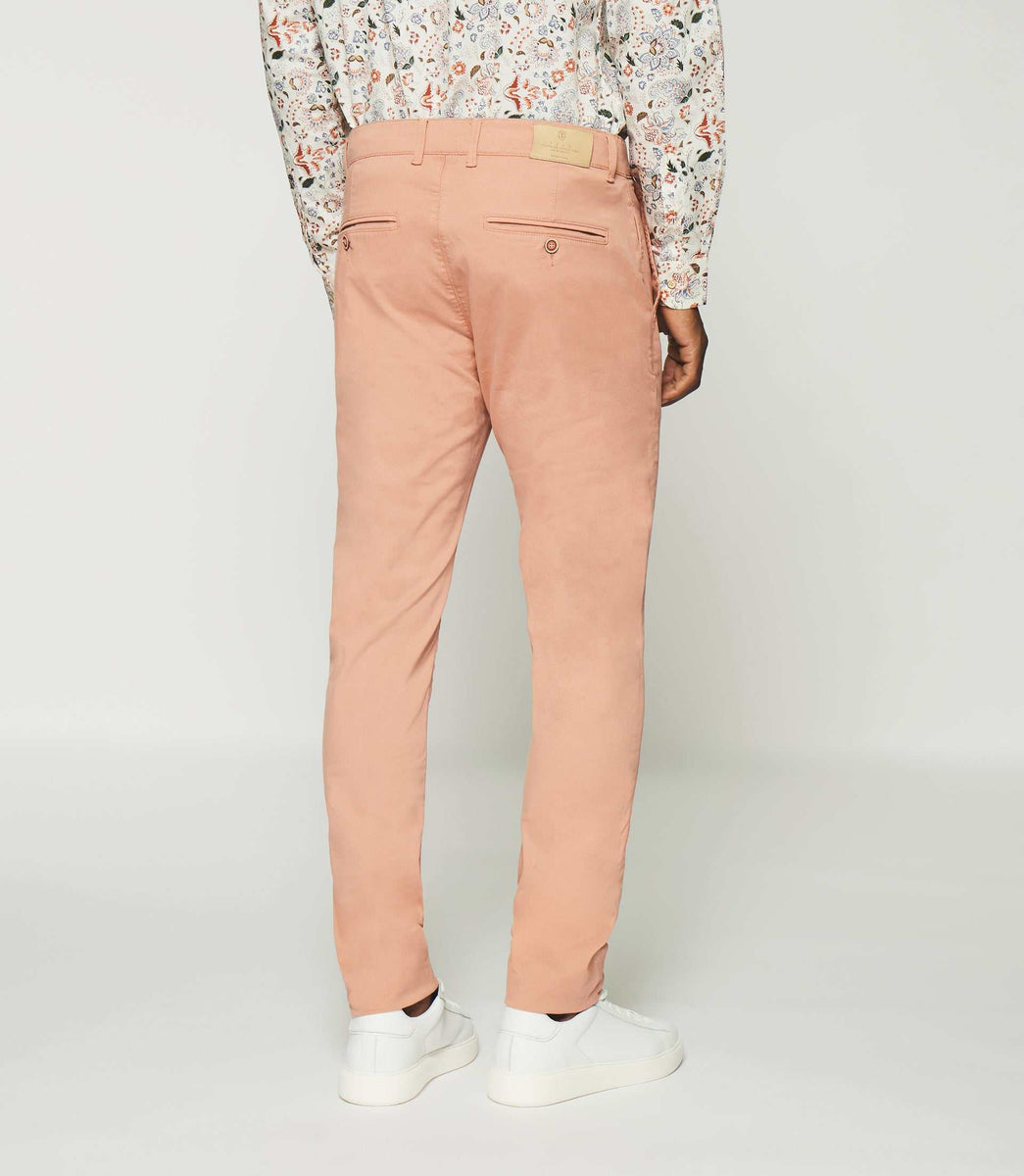 Peach chinos hot sale mens