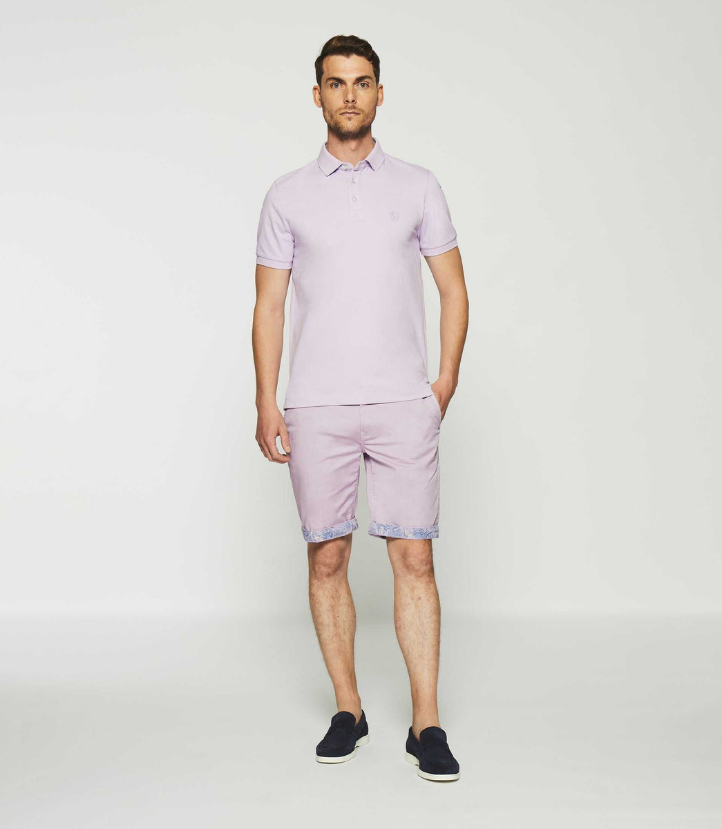 Light purple hotsell polo shirt