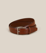 Ceinture à sangle réversible marron - IZAC