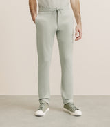 Pantalon élastiqué kaki