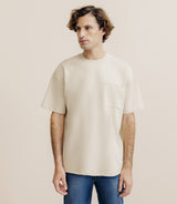 Unat Oversize T-shirt Beige round neck