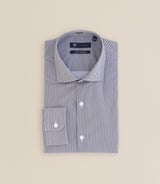 Chemise regular 100% coton marine