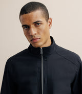 Blouson col montant noir - IZAC