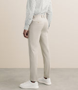 Pantalon ville en maille beige