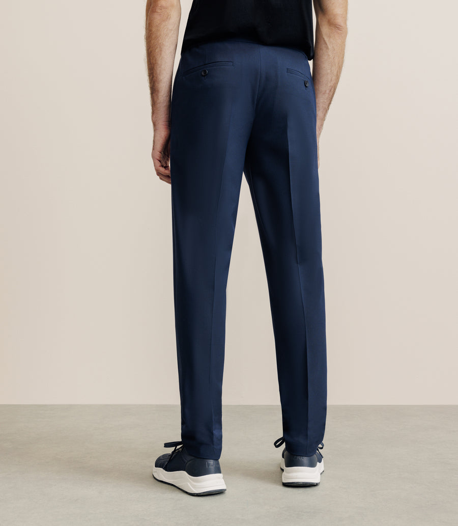 Pantalon ville armuré bleu marine