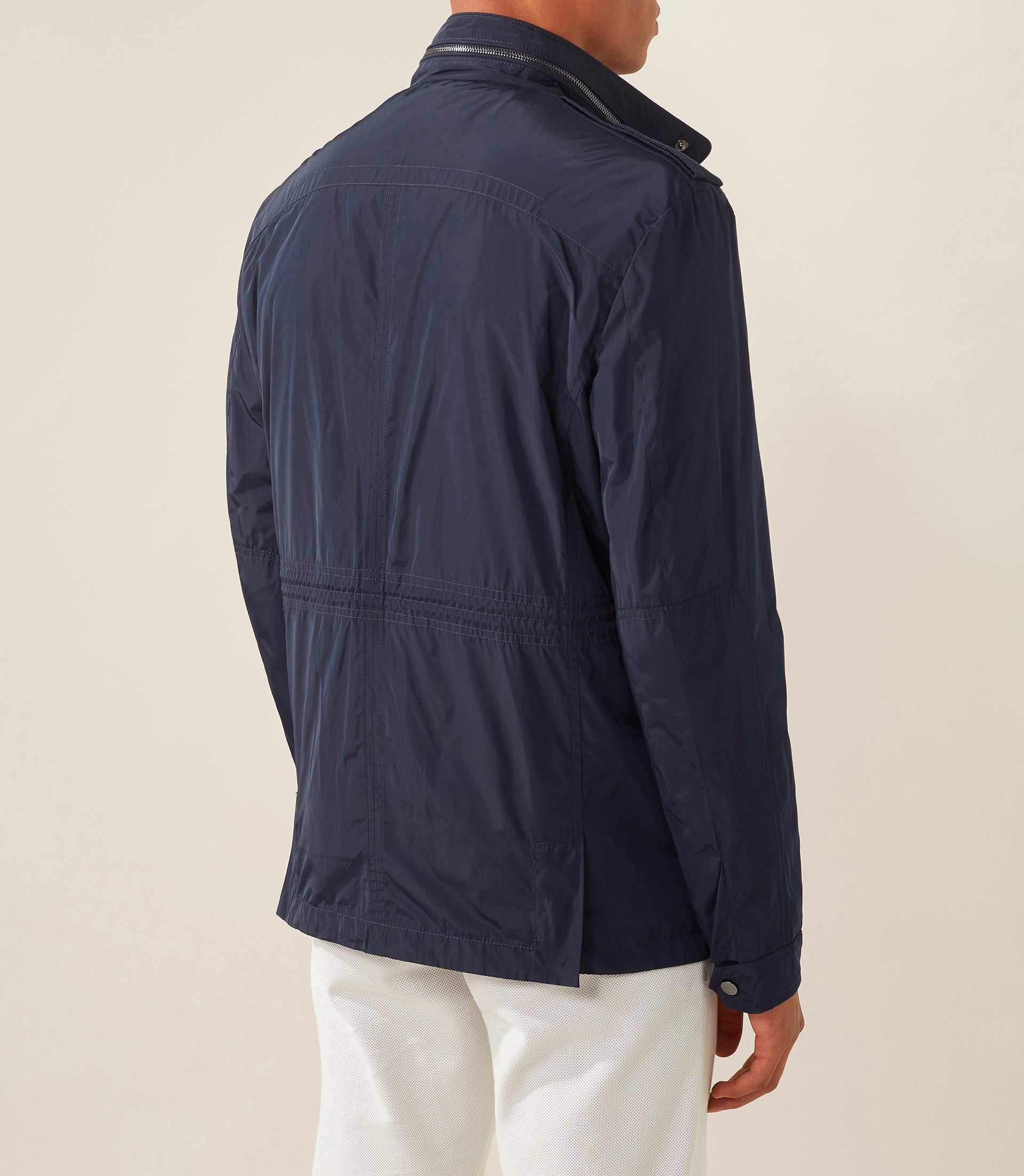 Kala" navy multi-pocket parka