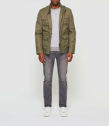 Raf" four pocket khaki short parka