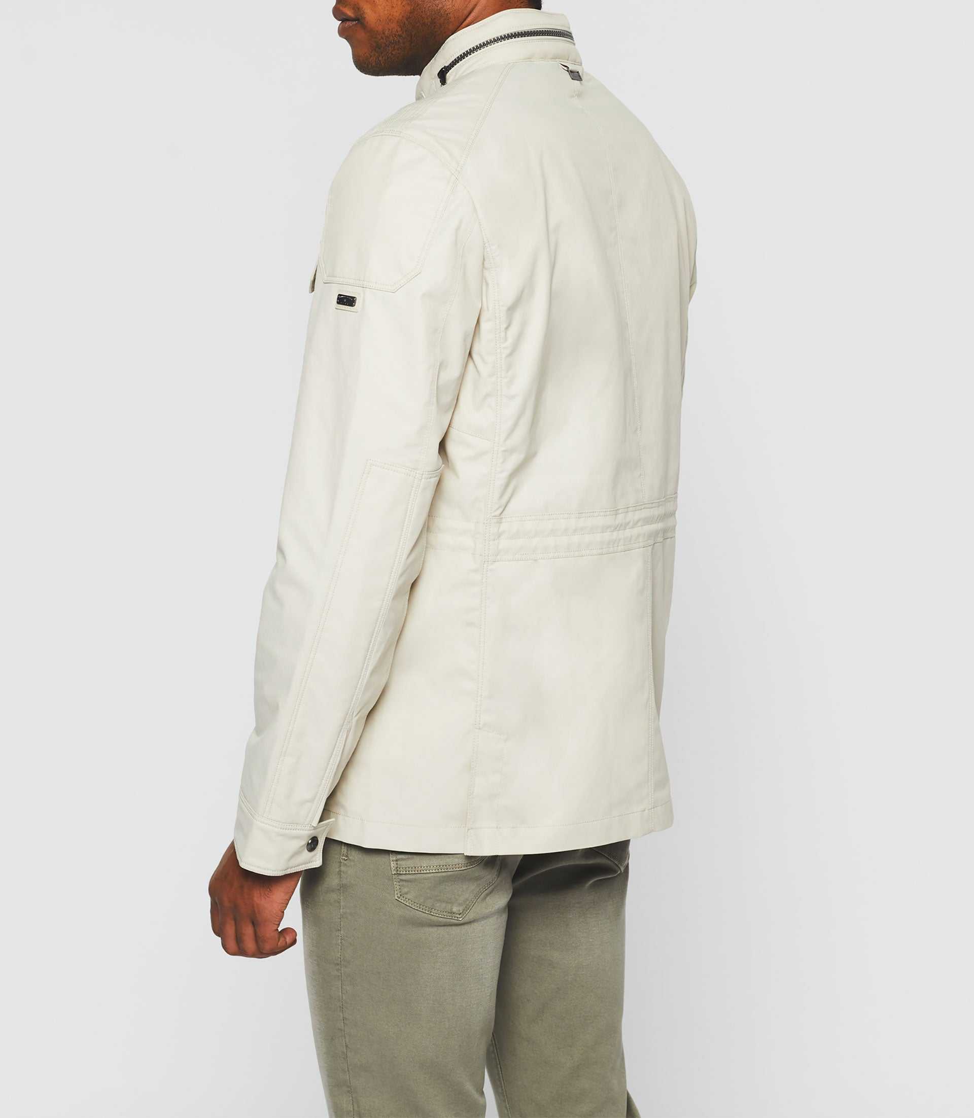 Raf" four pocket putty parka