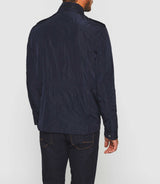 Rudi" navy parka with pockets