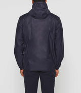 Blouson à capuche réversible marine et gris "Ryan" - IZAC