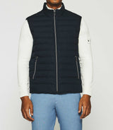 Sleeveless down jacket navy ROMAIN