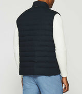 Sleeveless down jacket navy ROMAIN