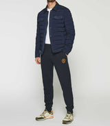 Navy quilted jacket ROX