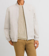 Blouson col teddy beige - IZAC