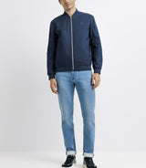 Blouson col teddy marine - IZAC