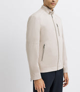 Blouson col montant écru - IZAC