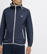 Navy windproof jacket