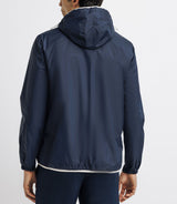 Navy windproof jacket