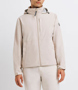 Blouson col montant beige - IZAC