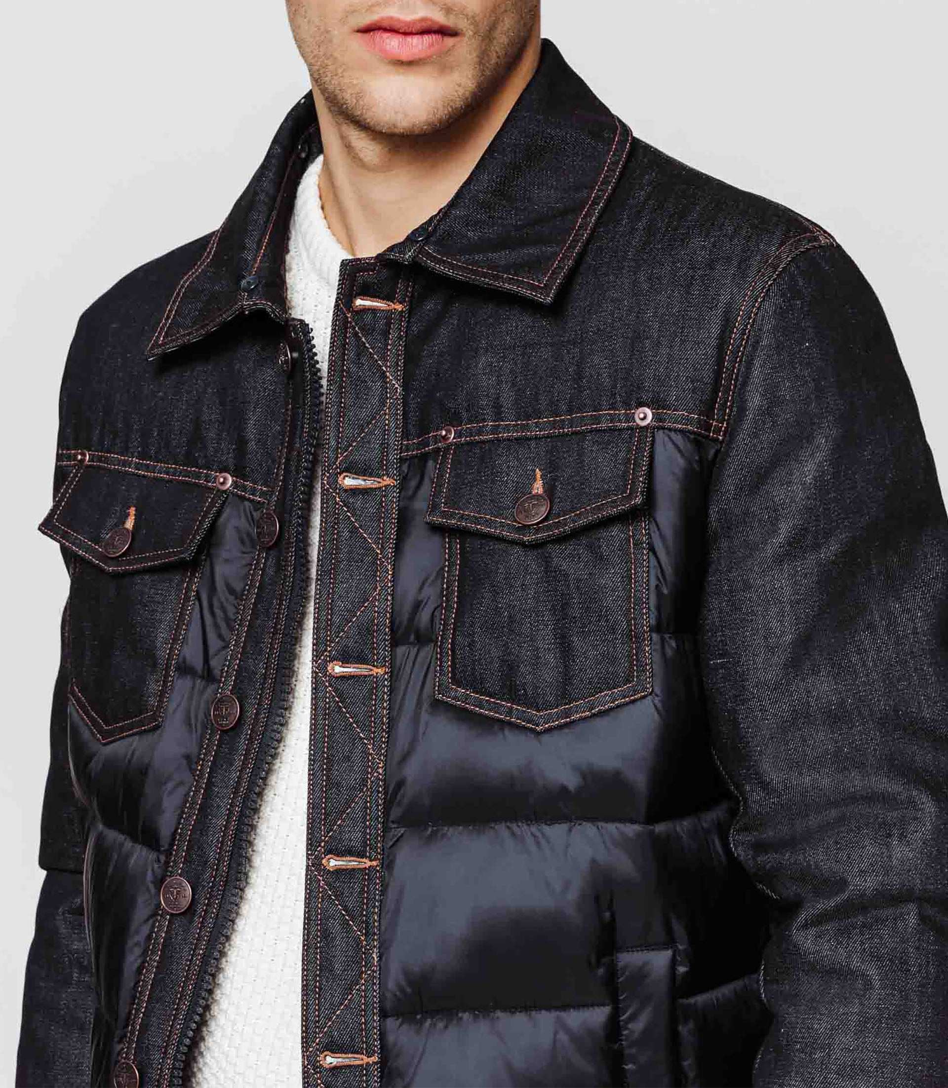 Blouson denim marineIZAC