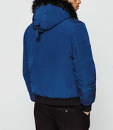 Blue multi-pocket jacket "havre