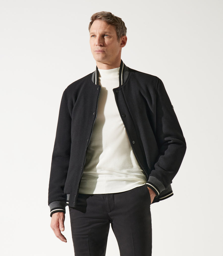 Black teddy outlet jacket mens