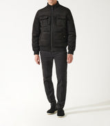 Gesteppte Teddyjacke schwarz MEMPHIS