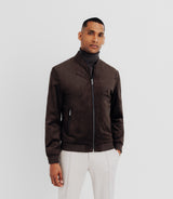 Blouson col teddy marron - IZAC