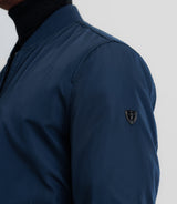 Indigo -Bomberjacke