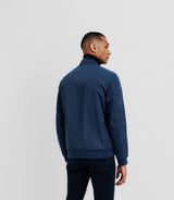 Indigo bomber jacket