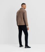 Taupe wool jacket