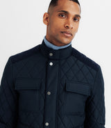 Speaker jacket climbing navy collar