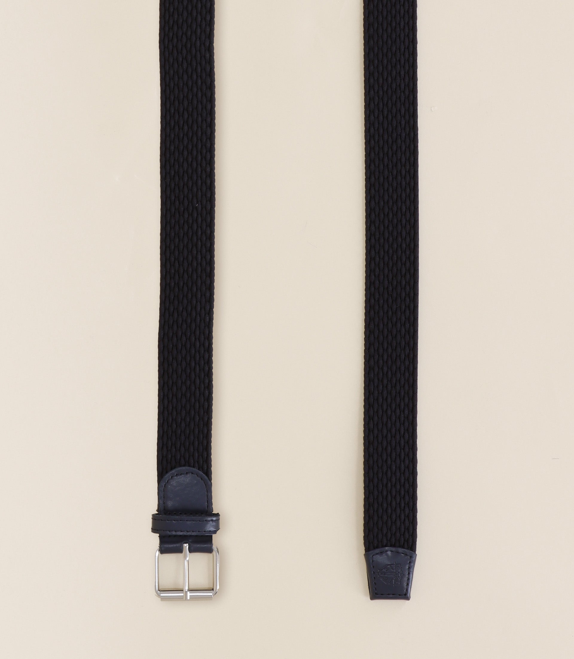 Ceinture tressée marine