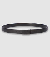 Ceinture réversible 35mm ajustable noire mate et noire CLUME - IZAC