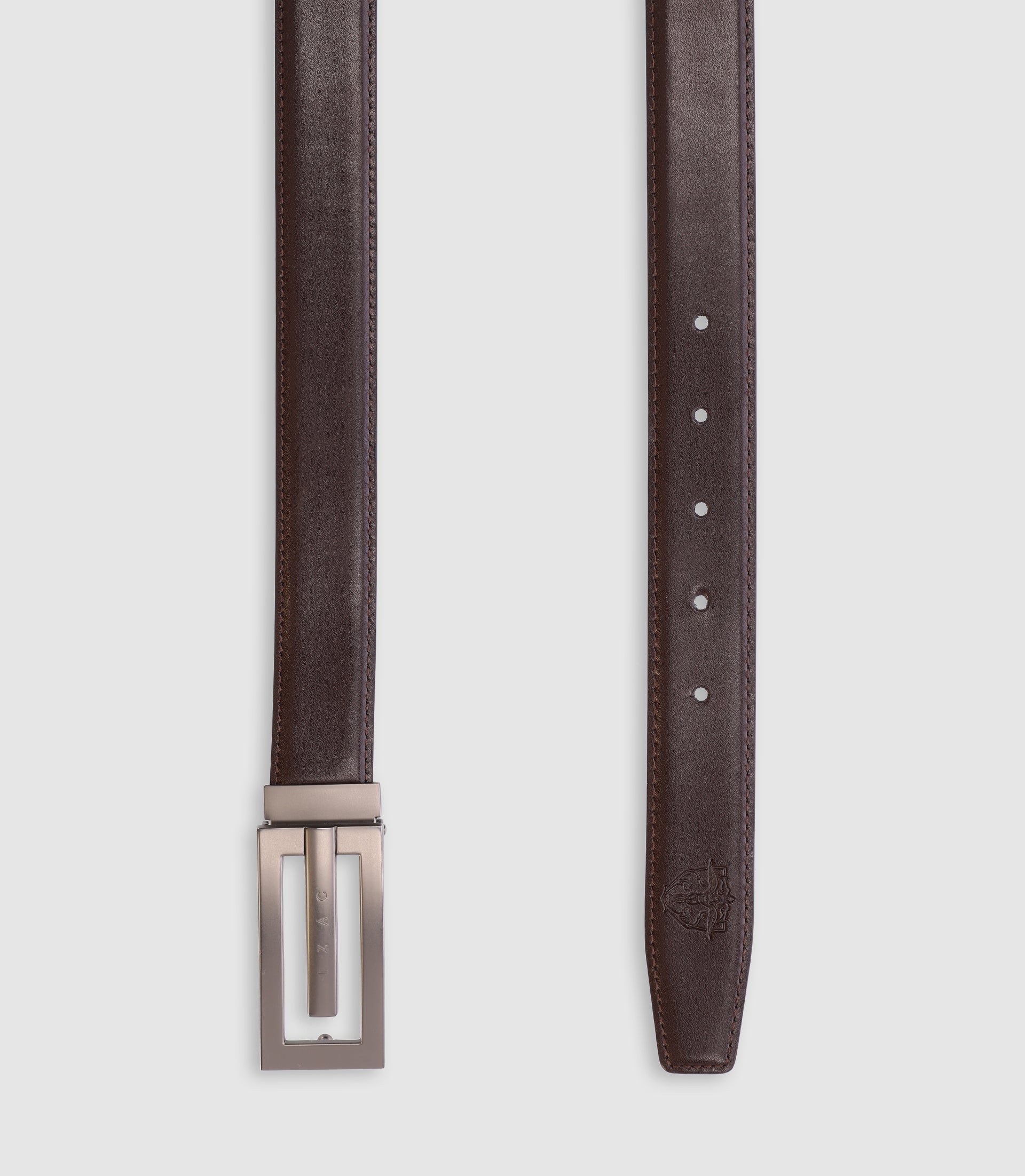 Belt with black reversible strap