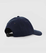 Cap with blue patch