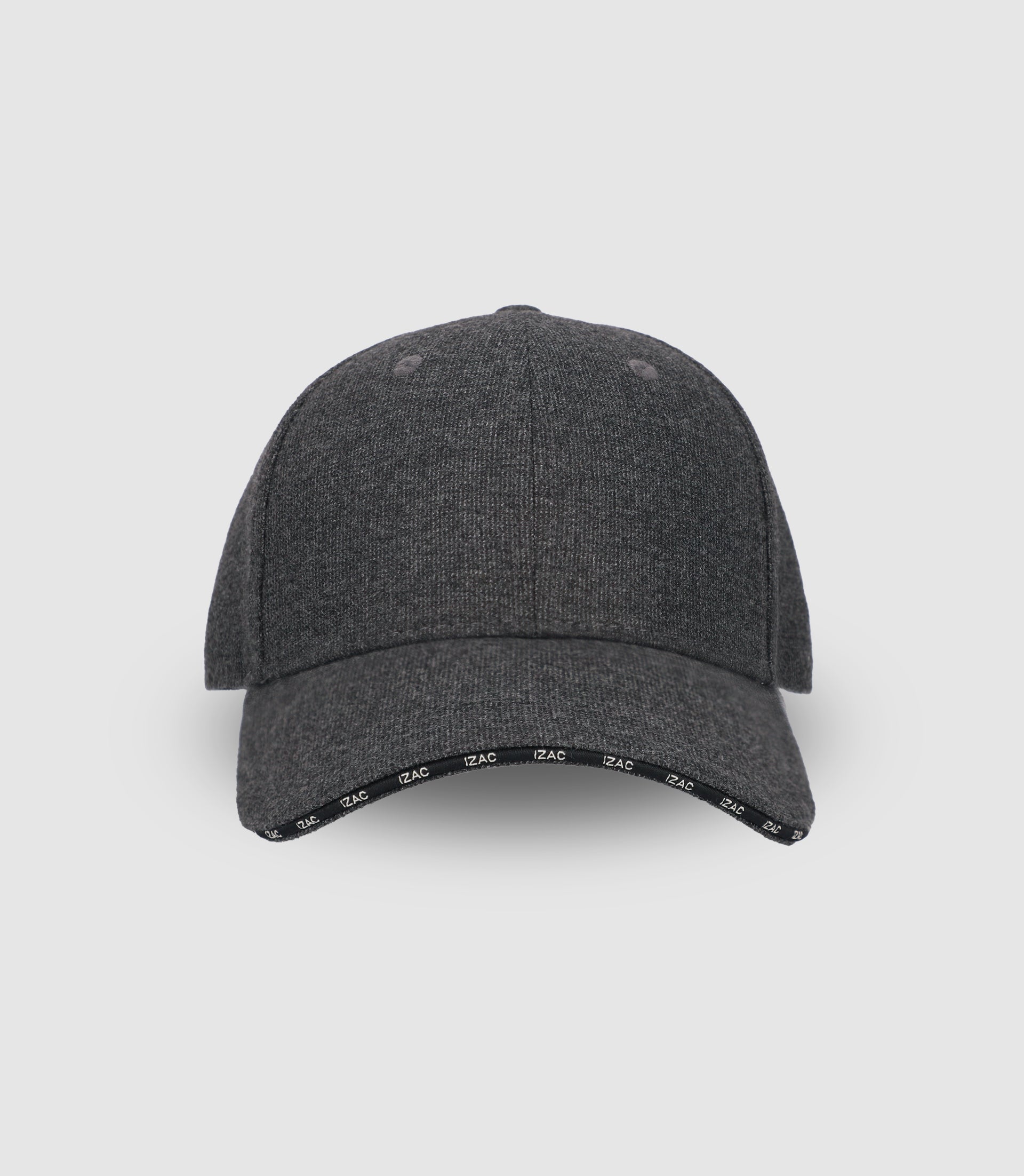 Anthracite armored fabric cap