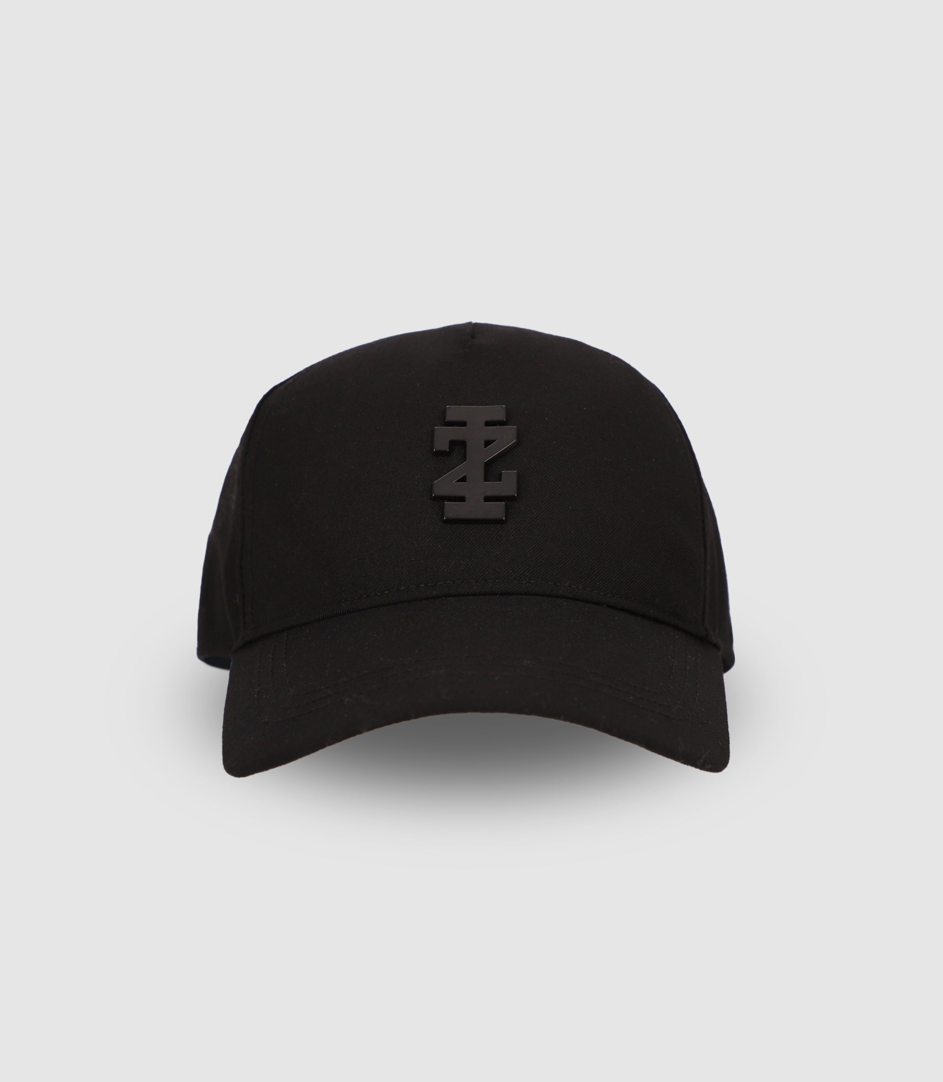 Casquette en tissu noire