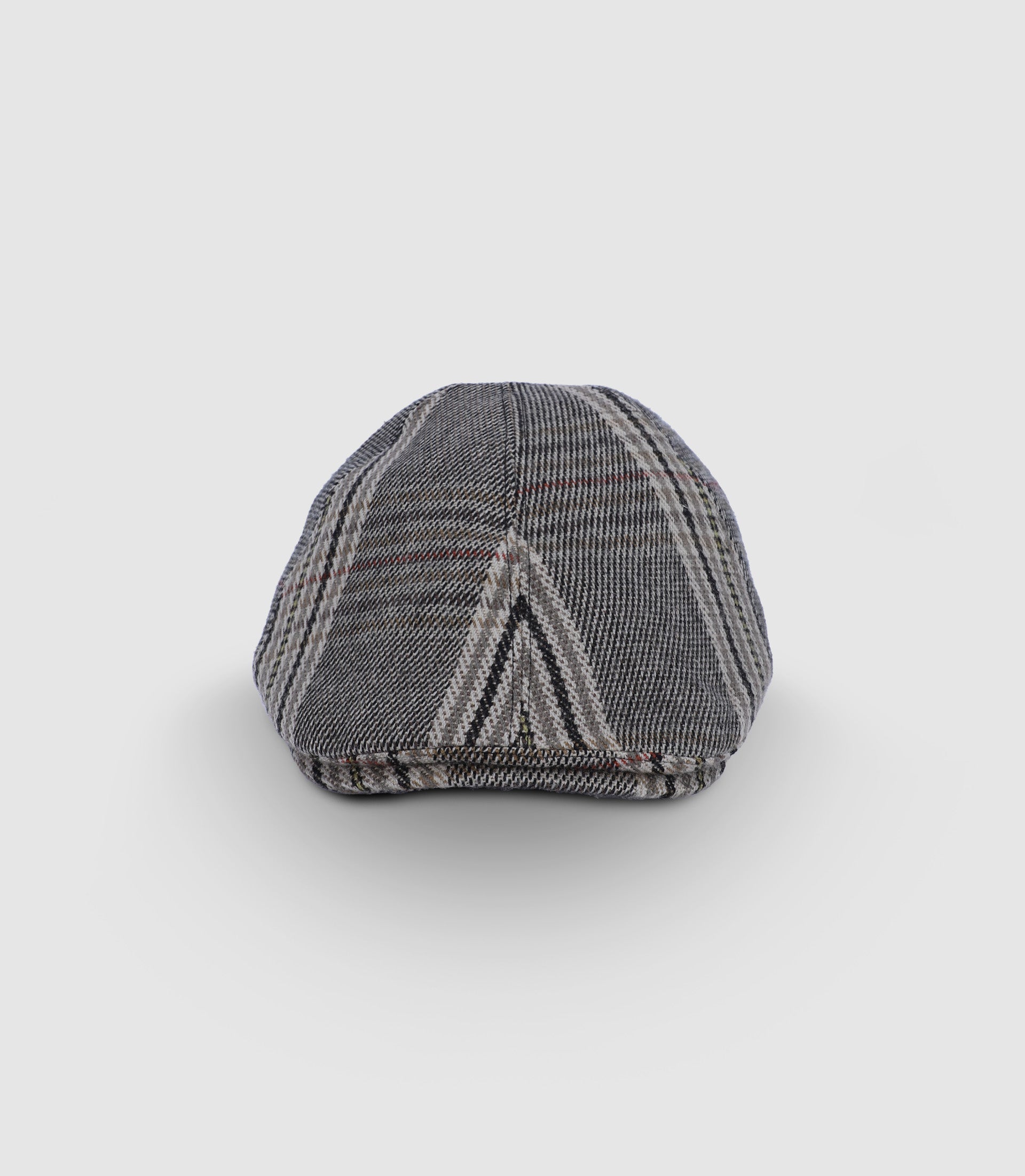 Beige checkered cap