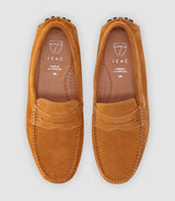 Croute velvet loafer CAMEL