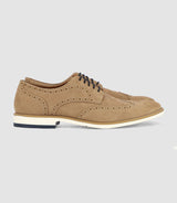 Chaussures en cuir beige - IZAC