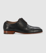 Chaussures derby en cuir noires