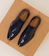 Navy sewing shoes