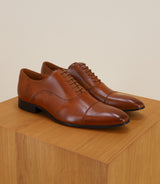 Chaussures en cuir marron - IZAC