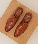 Chaussures en cuir marron - IZAC