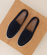 Marine moccasin shoes