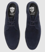 ERNEST navy suede derby