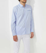 Chemise casual bleu - ciel "Tod" - IZAC