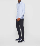 Chemise casual bleu ciel "Keo" - IZAC